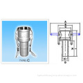 Camlock Type C Coupler Hose Shank